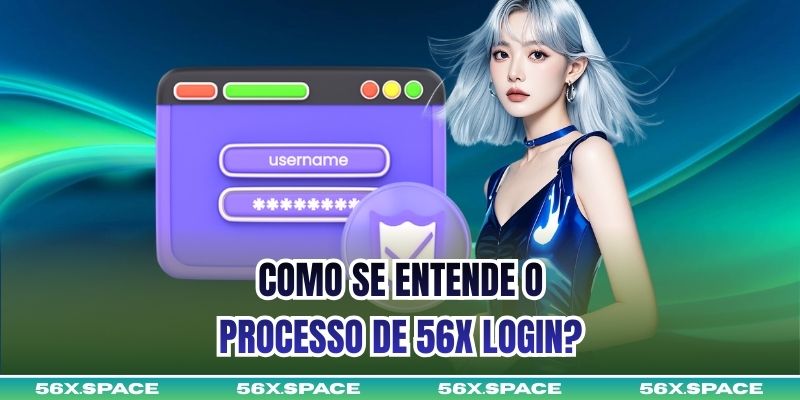 Como se entende o processo de 56X Login?